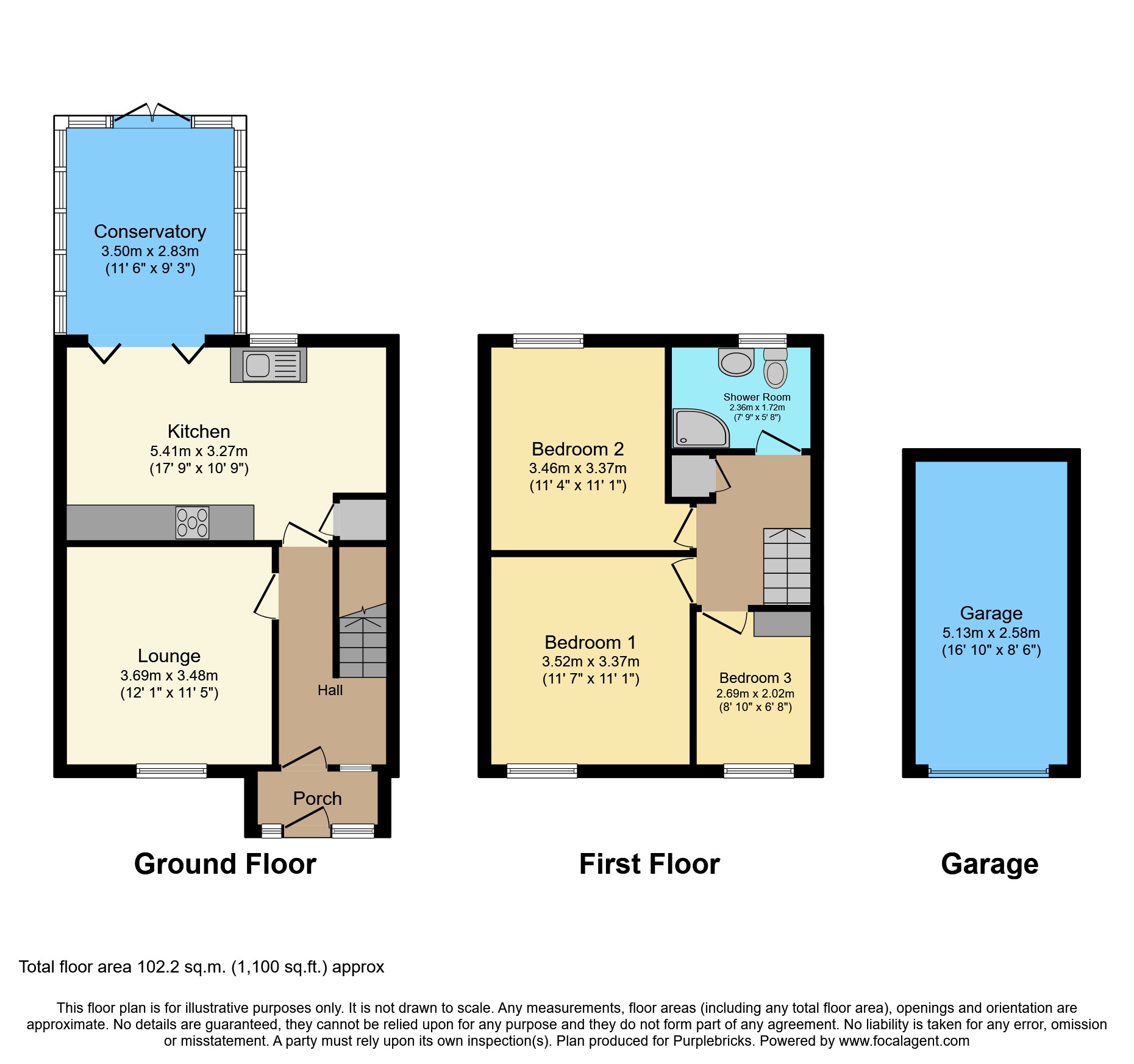 30, Victoria Road, St. Austell floorplan
