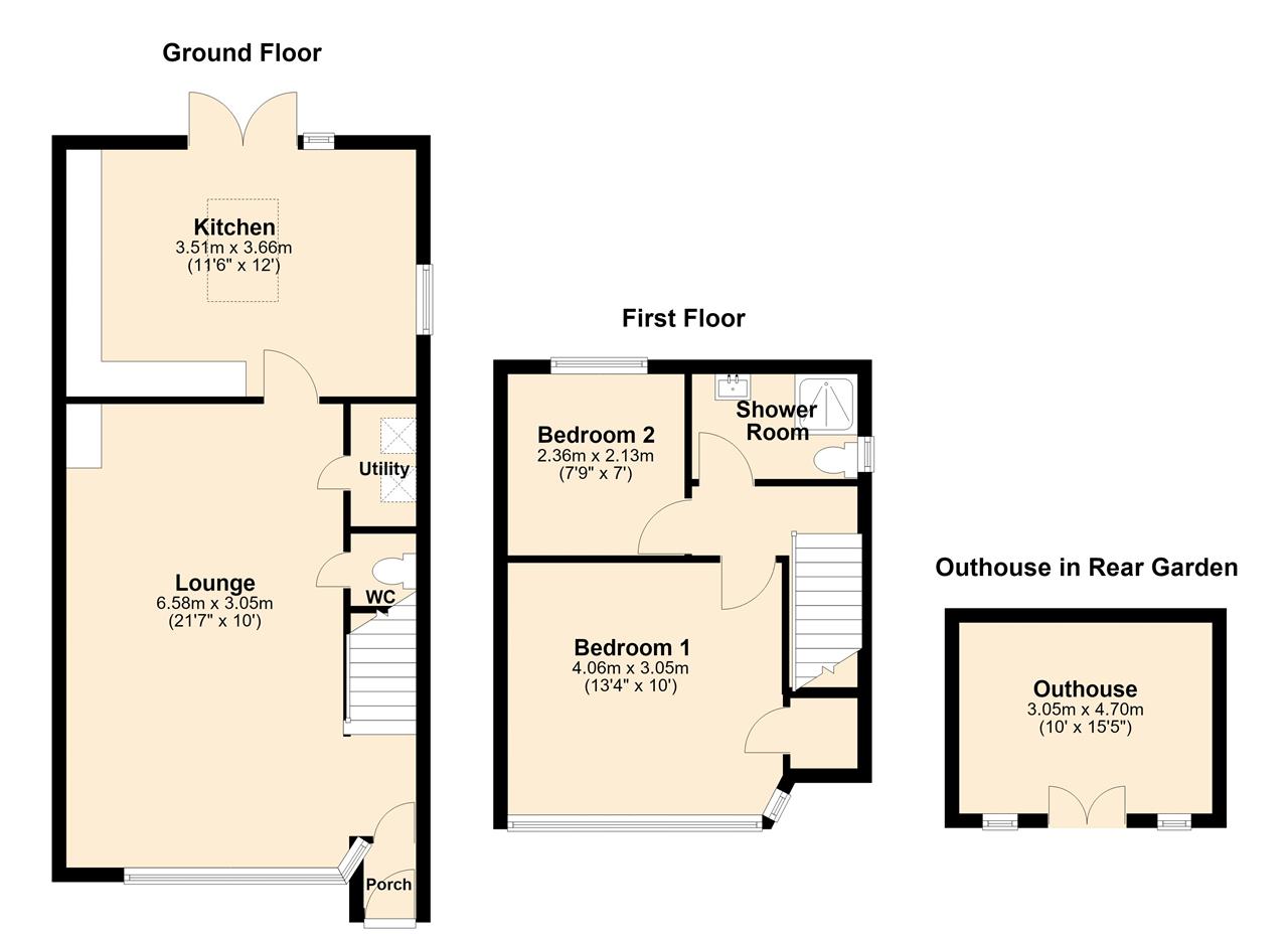 Kingston Avenue, Bedfont floorplan