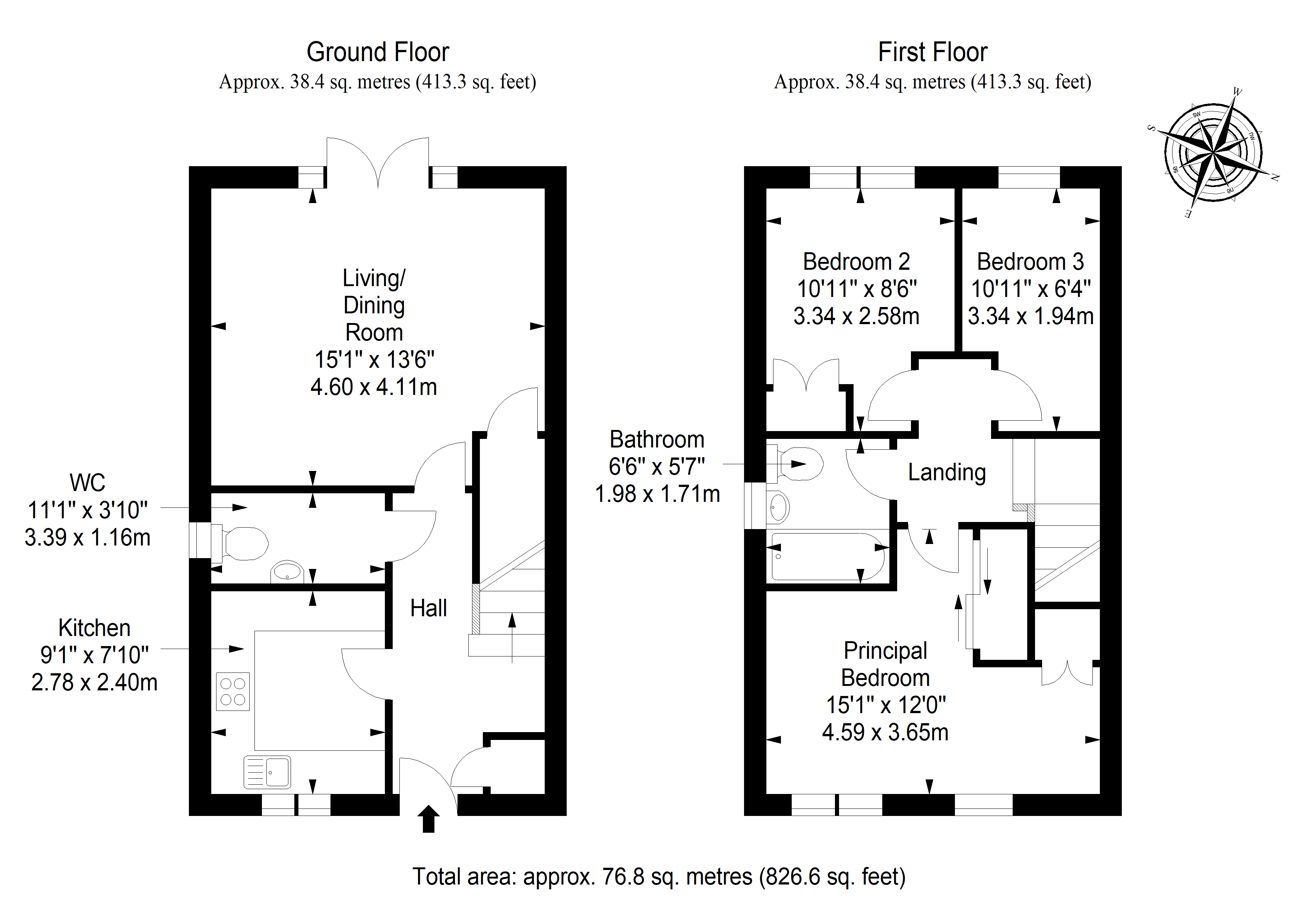 27, Baler Crescent, Wallyford floorplan