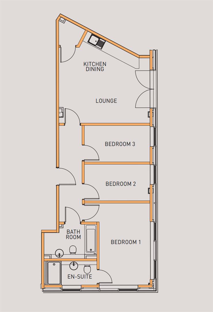 The Quays, Manchester floorplan