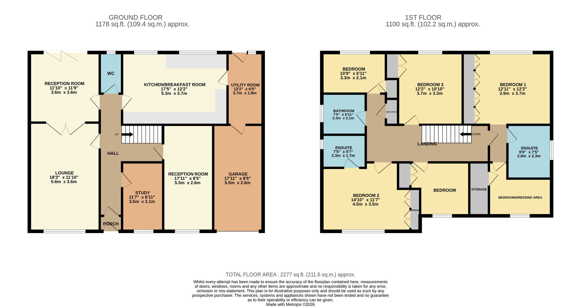 7 Marwell Close, Bournemouth floorplan