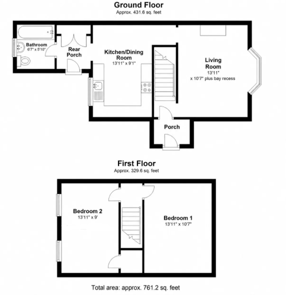40, St. Barts Road, Sandwich floorplan