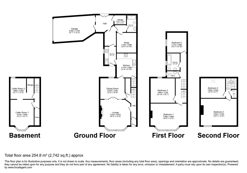 6, Park Street, Morecambe floorplan