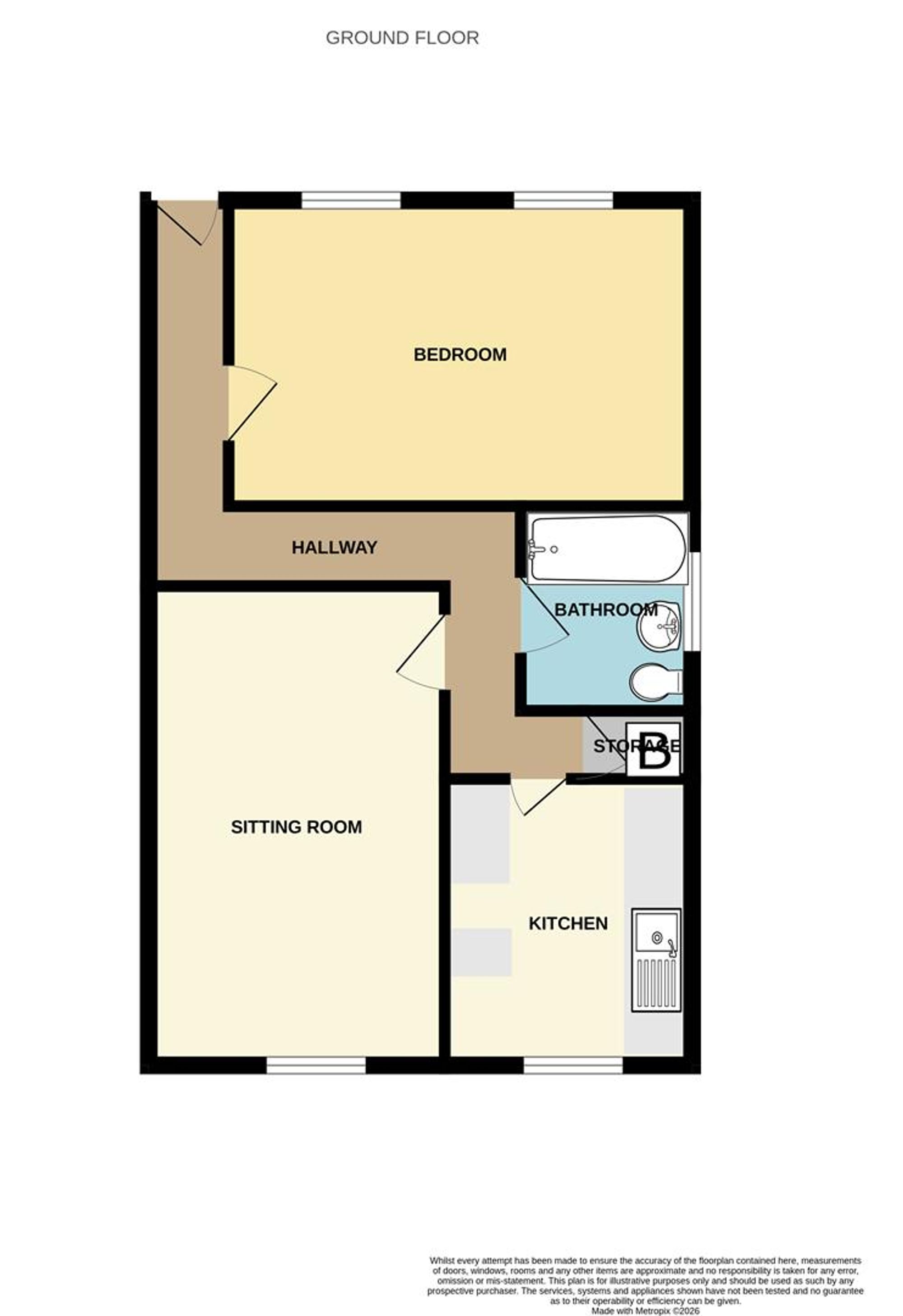 39a Weston Street, Portland floorplan