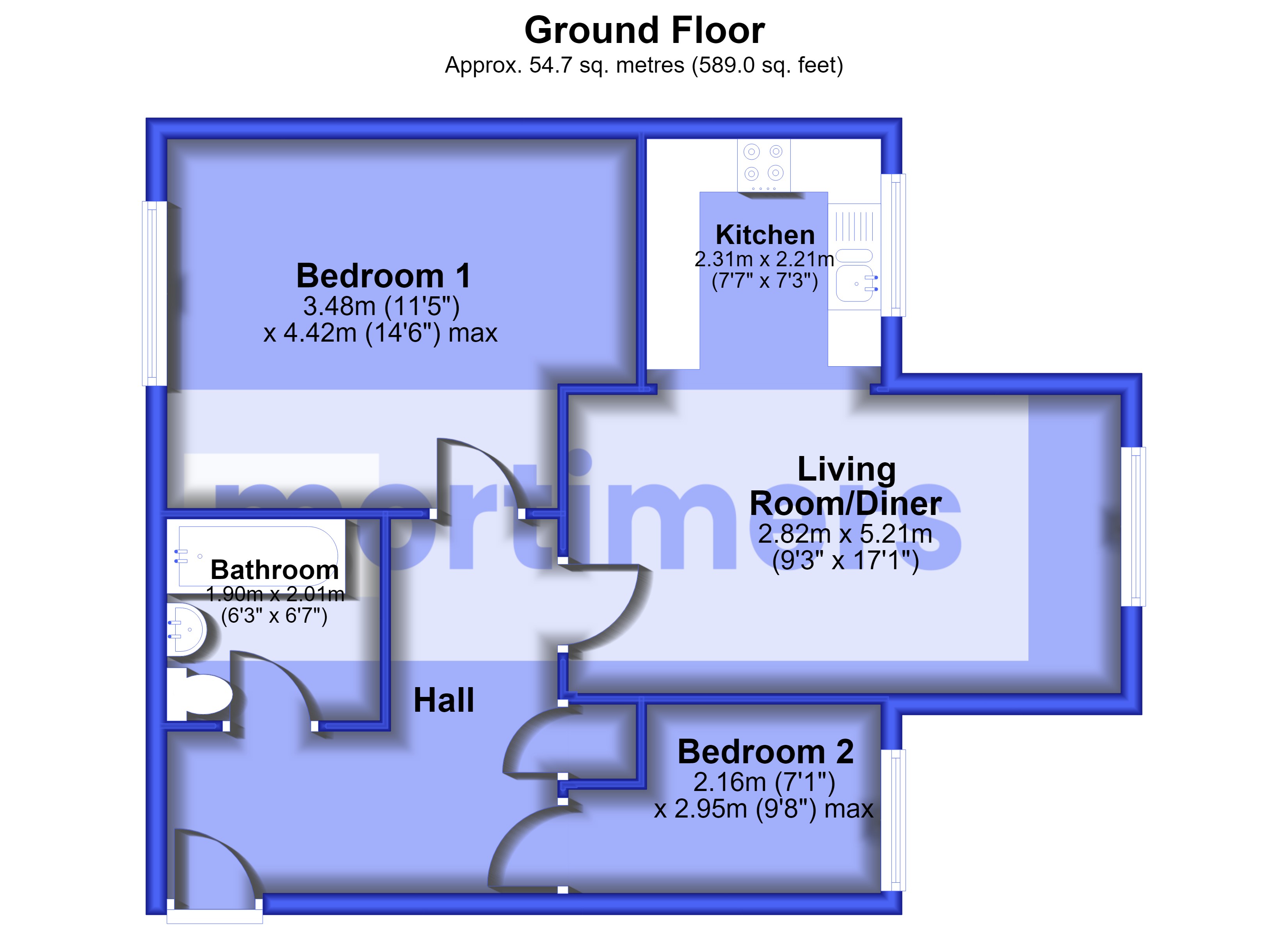 1, Painter Court, Lancashire floorplan
