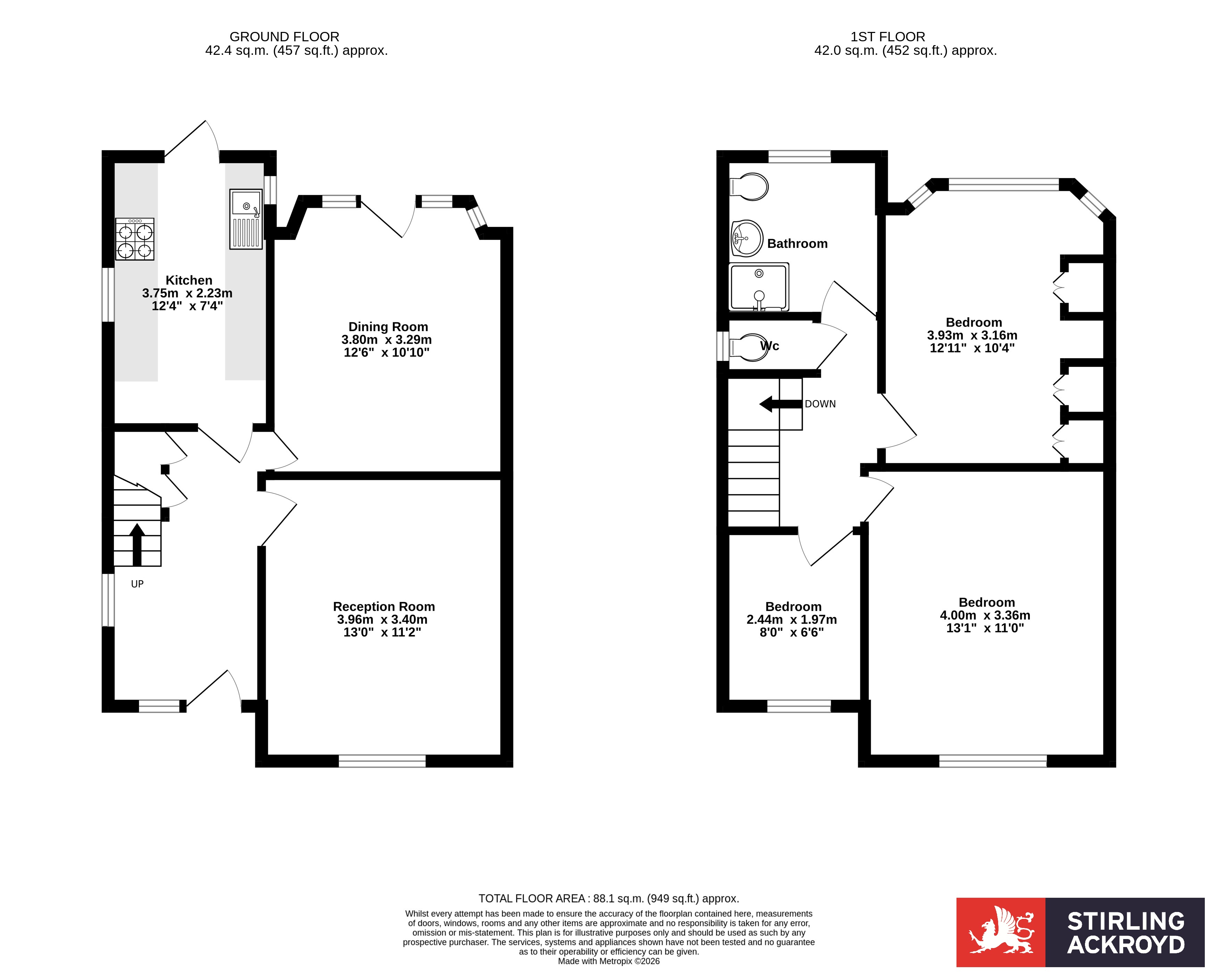 68, Kingsley Avenue, Southall floorplan