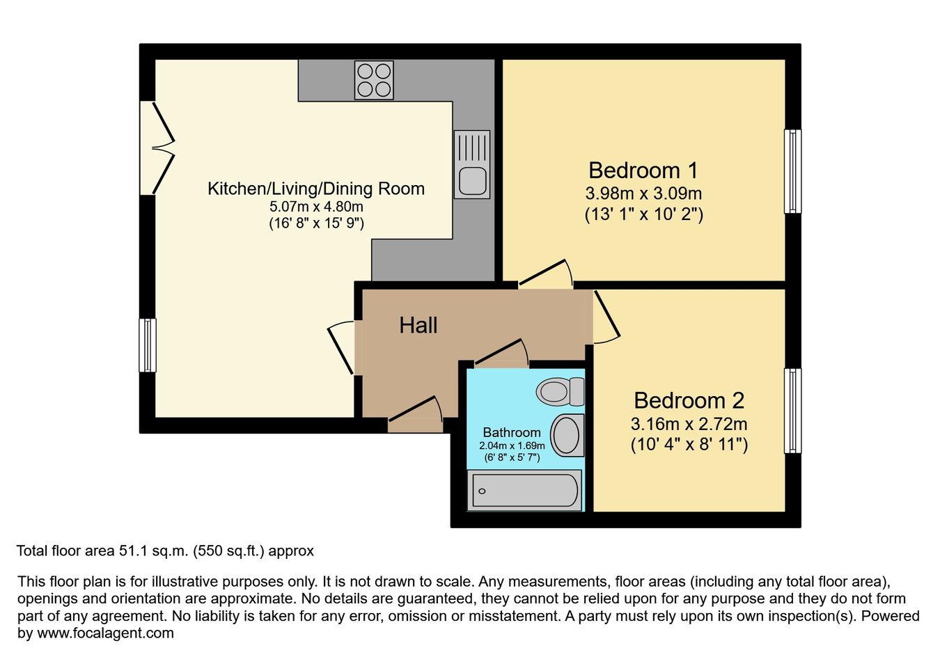 Balme Road, Cleckheaton floorplan
