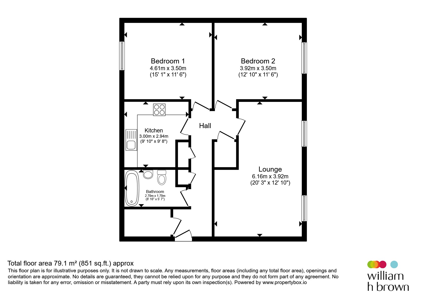 74, Millfields, Chelmsford floorplan