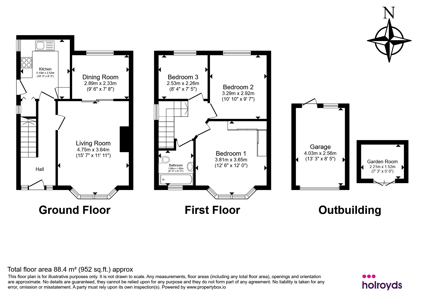24, Wheathead Crescent, Keighley floorplan