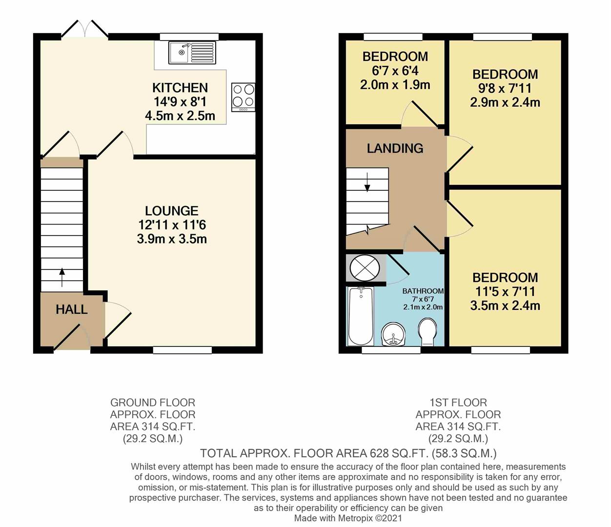 Greenheys Lane West, Manchester floorplan