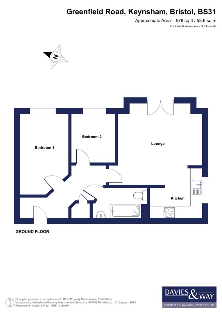 39, Greenfield Road, Bristol floorplan