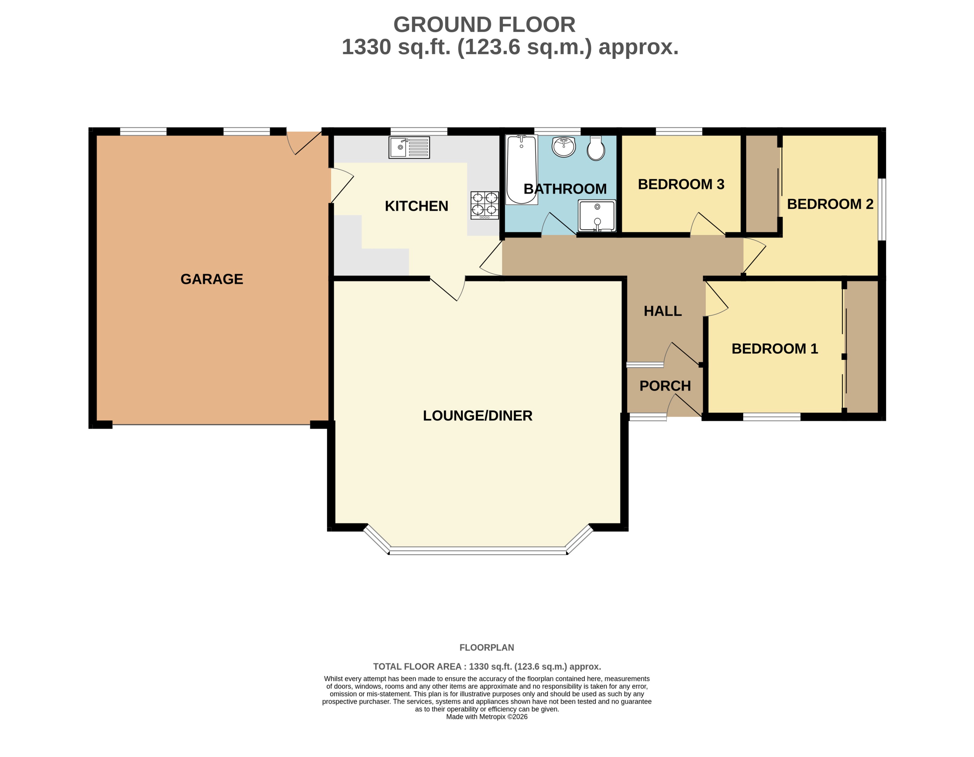 9, Monson Park, Skellingthorpe floorplan