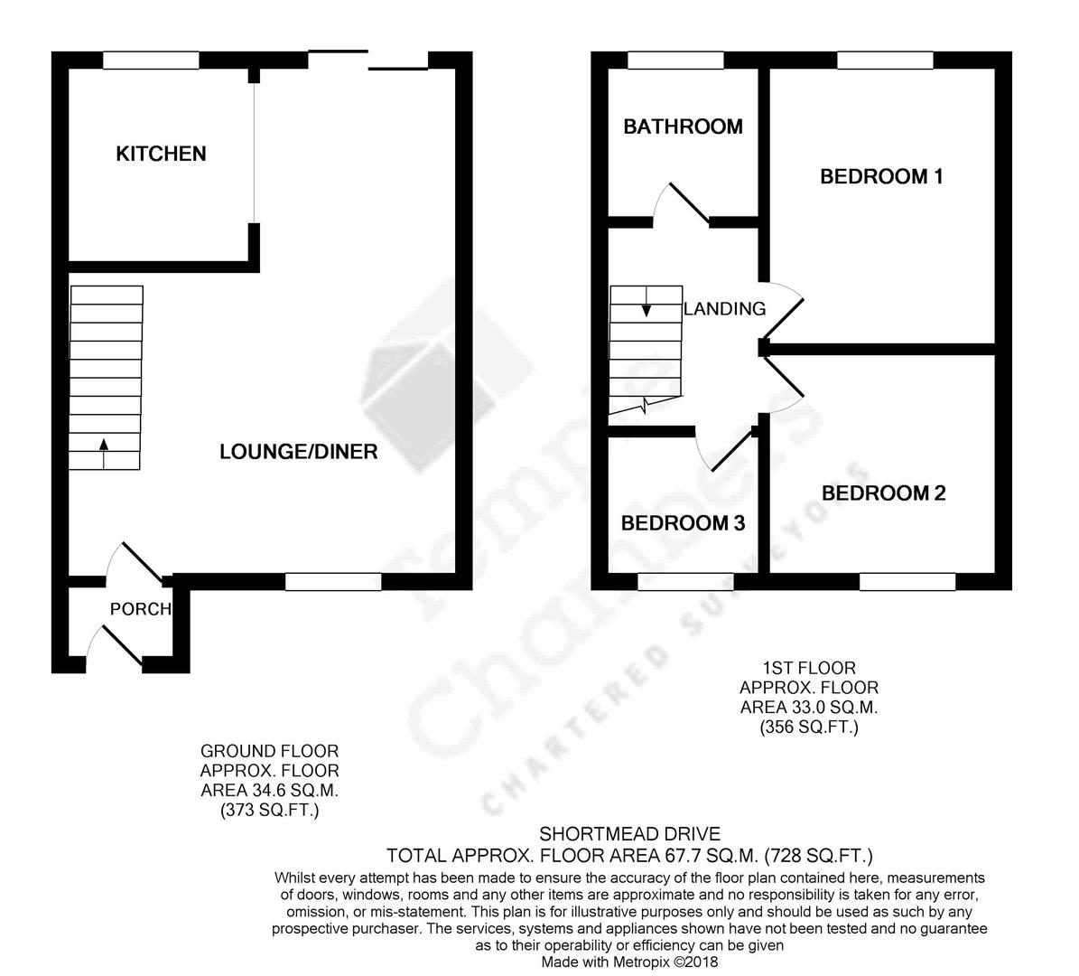 3 Bedrooms Terraced house for sale in Shortmead Drive, Cheshunt, Herts EN8