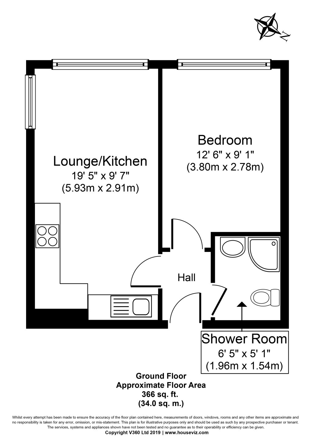 1 Bedrooms Flat to rent in Headlands Road, Pontefract WF8