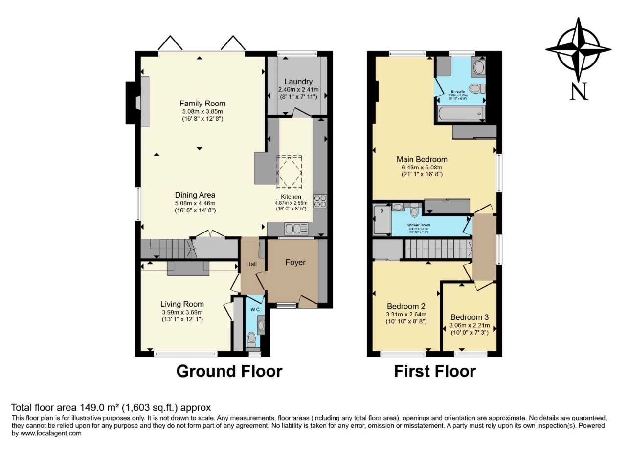6, York Road, Chadderton, Oldham floorplan