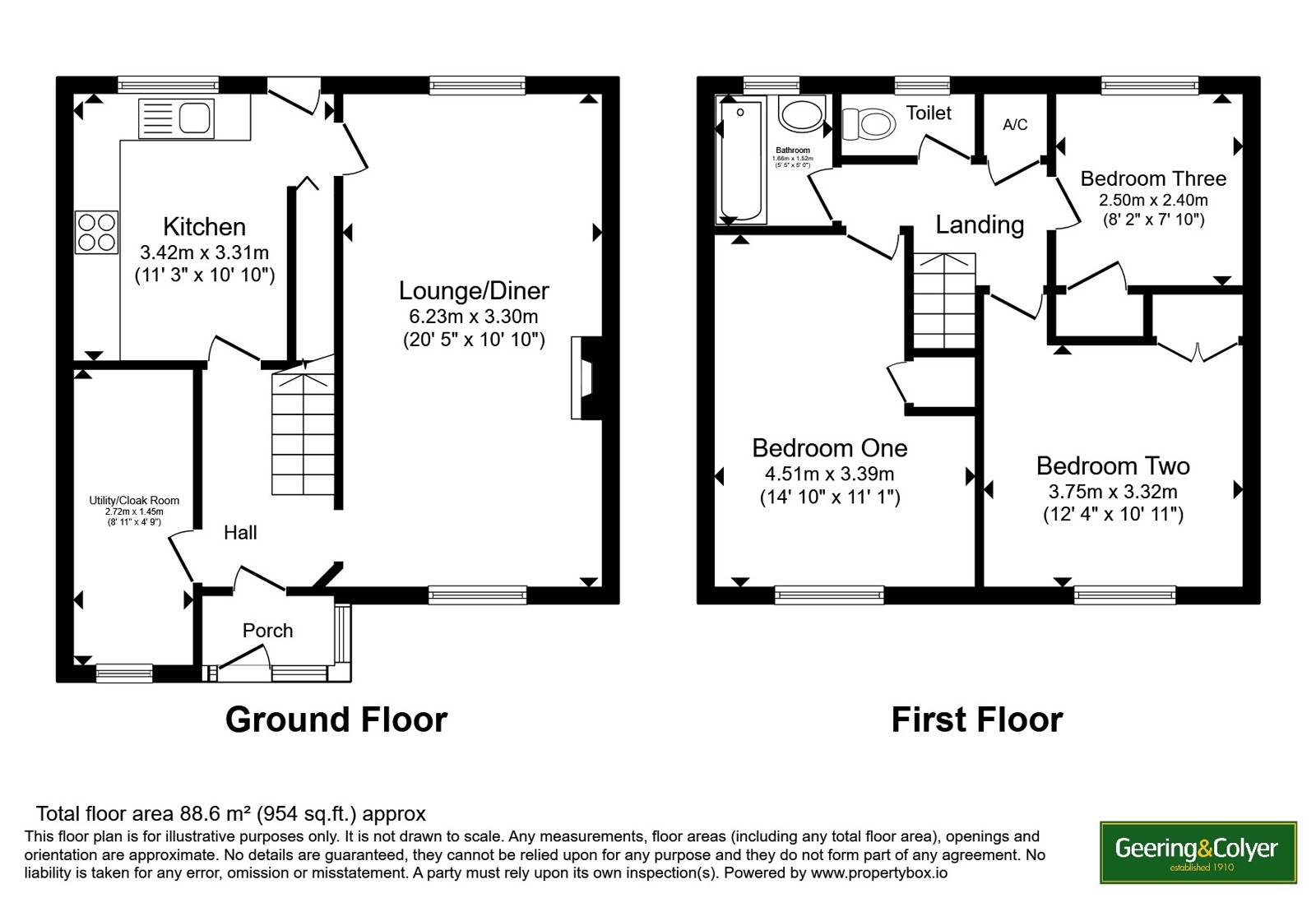 84, Old Folkestone Road, Kent floorplan