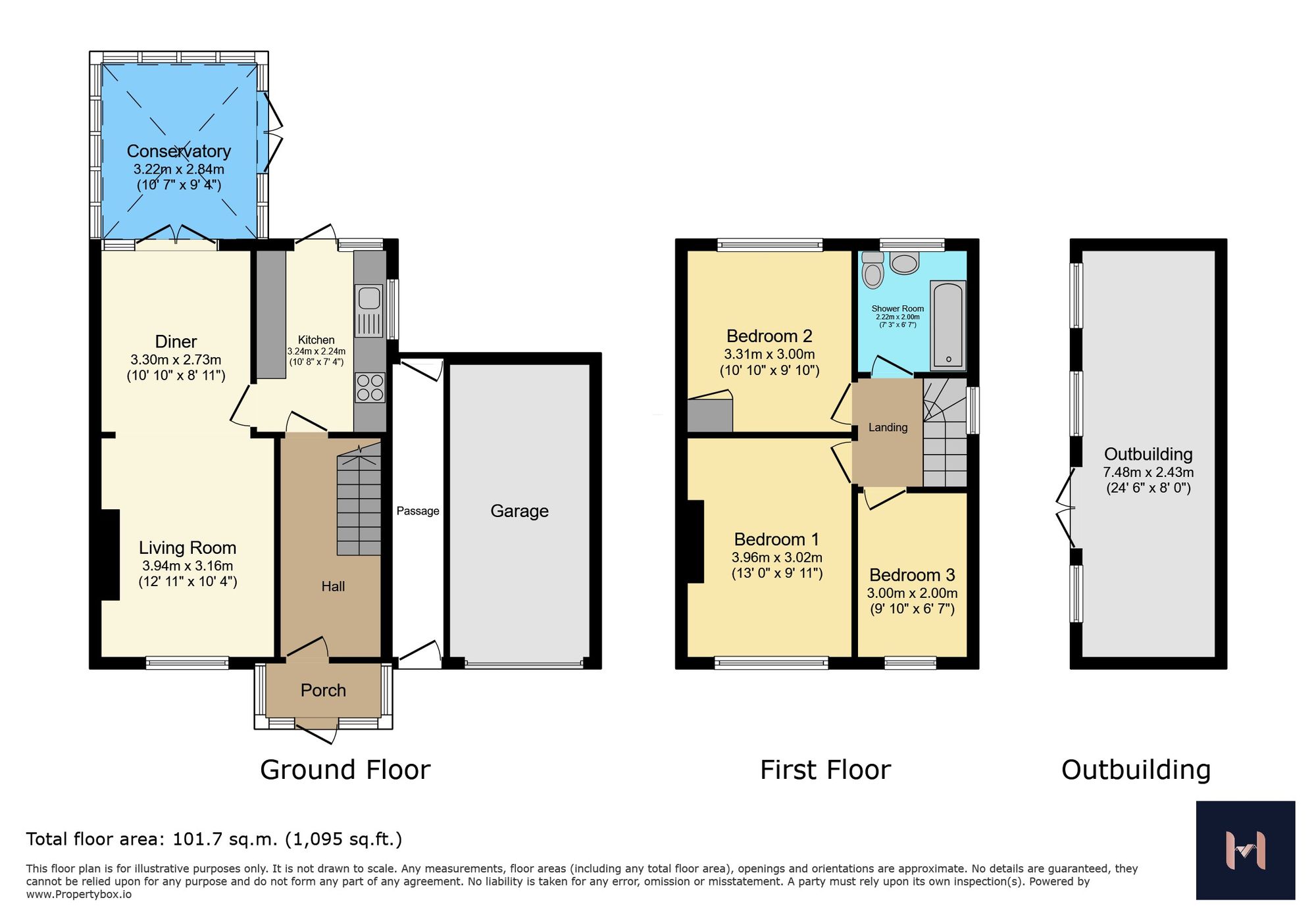 78 Packer Avenue, Leicester floorplan