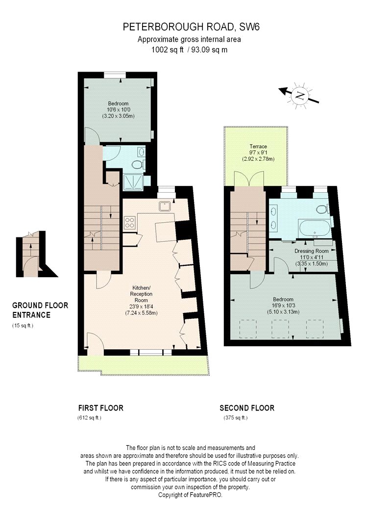 2 Bedrooms Flat to rent in Peterborough Road, London SW6