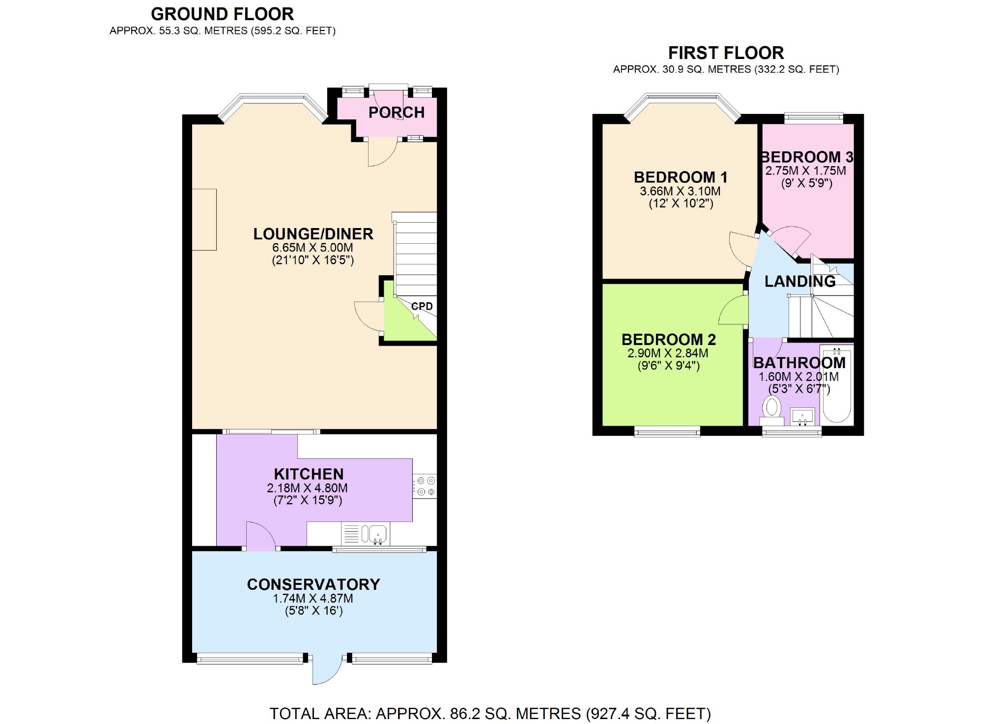 3 Bedrooms Terraced house for sale in Brookdene Road, Plumstead, London SE18