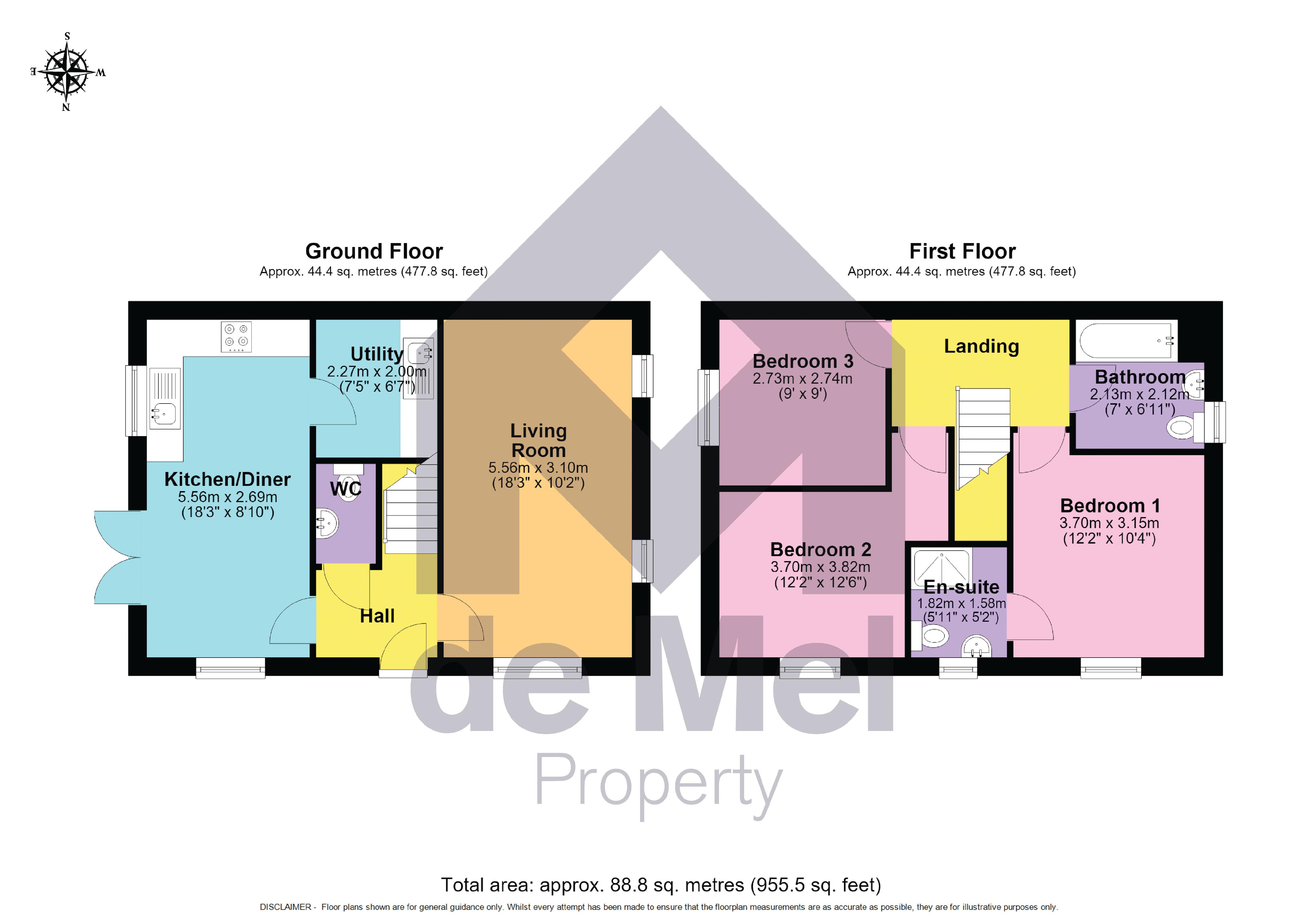 31, Primrose Close, Cheltenham floorplan
