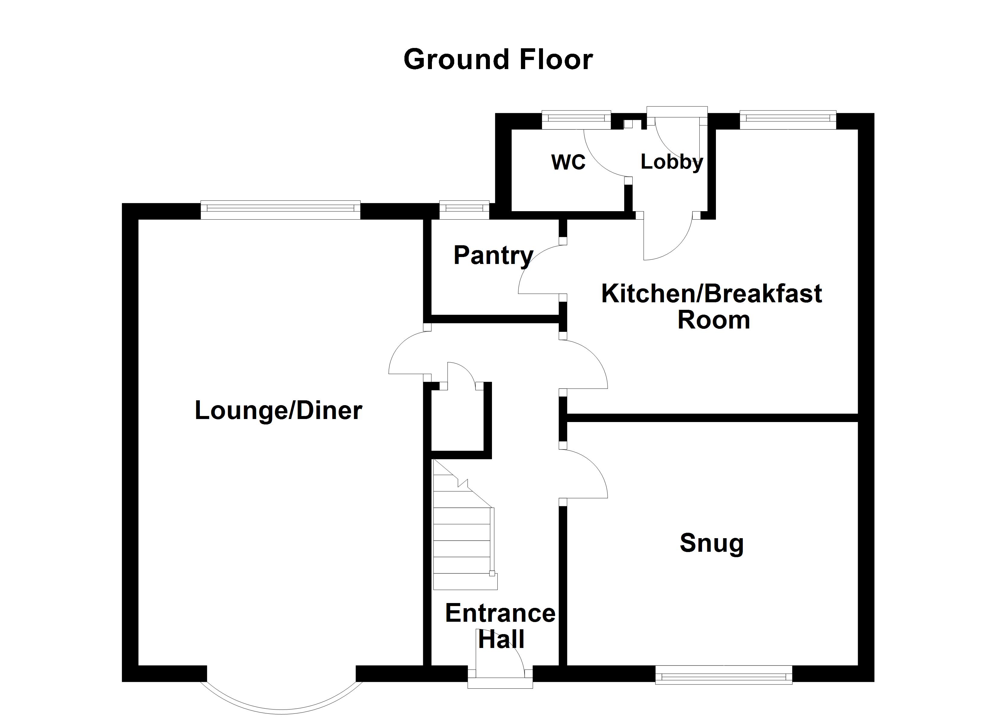 4 bed detached house for sale in Durkar Lane, Crigglestone, Wakefield