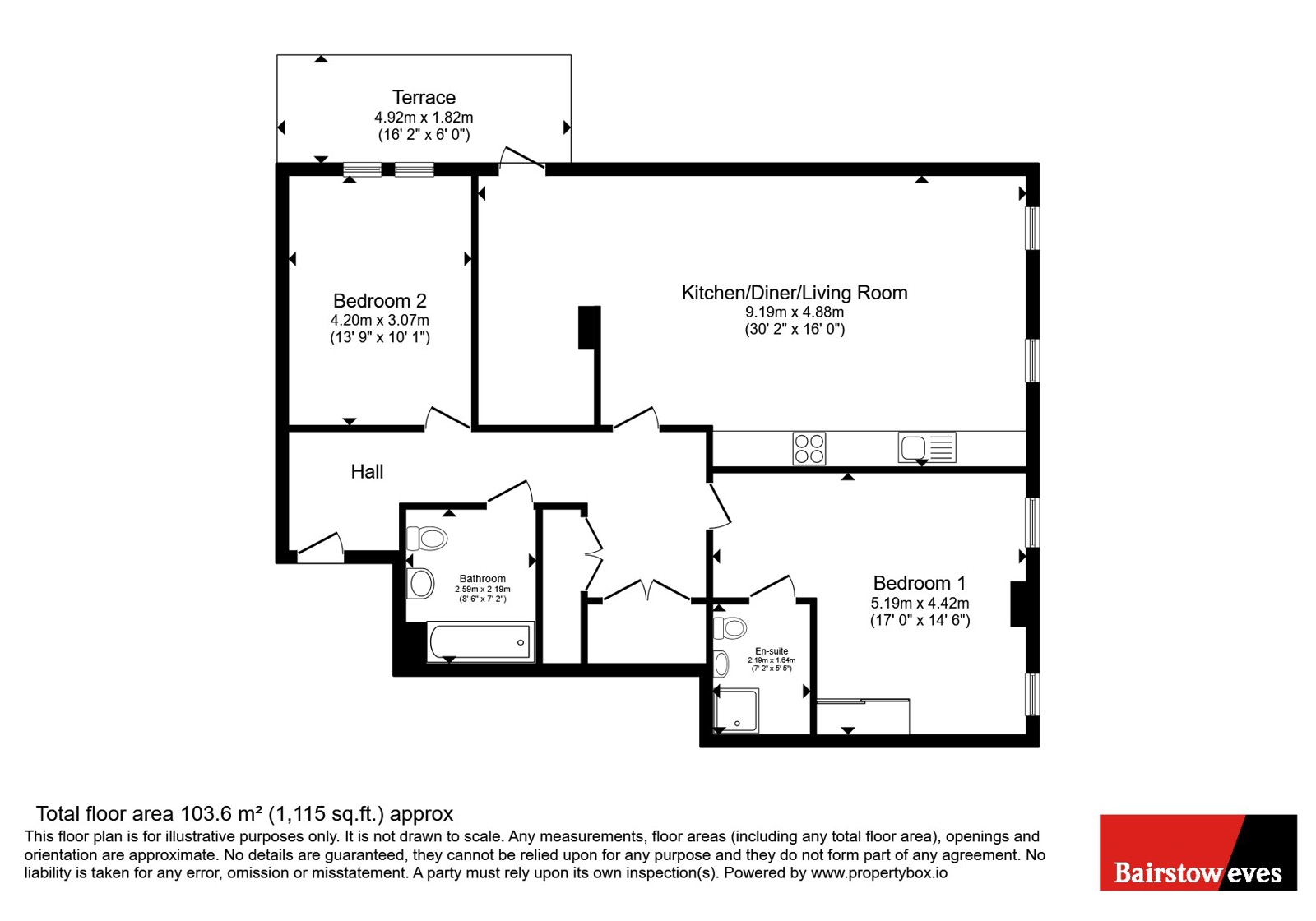 Flat 8, 31, Mahindra Way, London floorplan