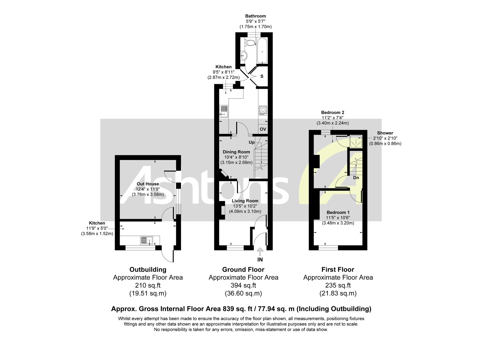 72 Farnworth Street, Widnes floorplan