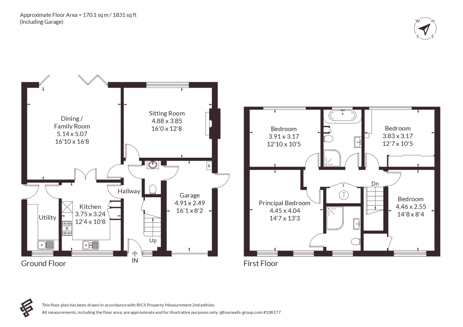 5A, How Field, Hertfordshire floorplan