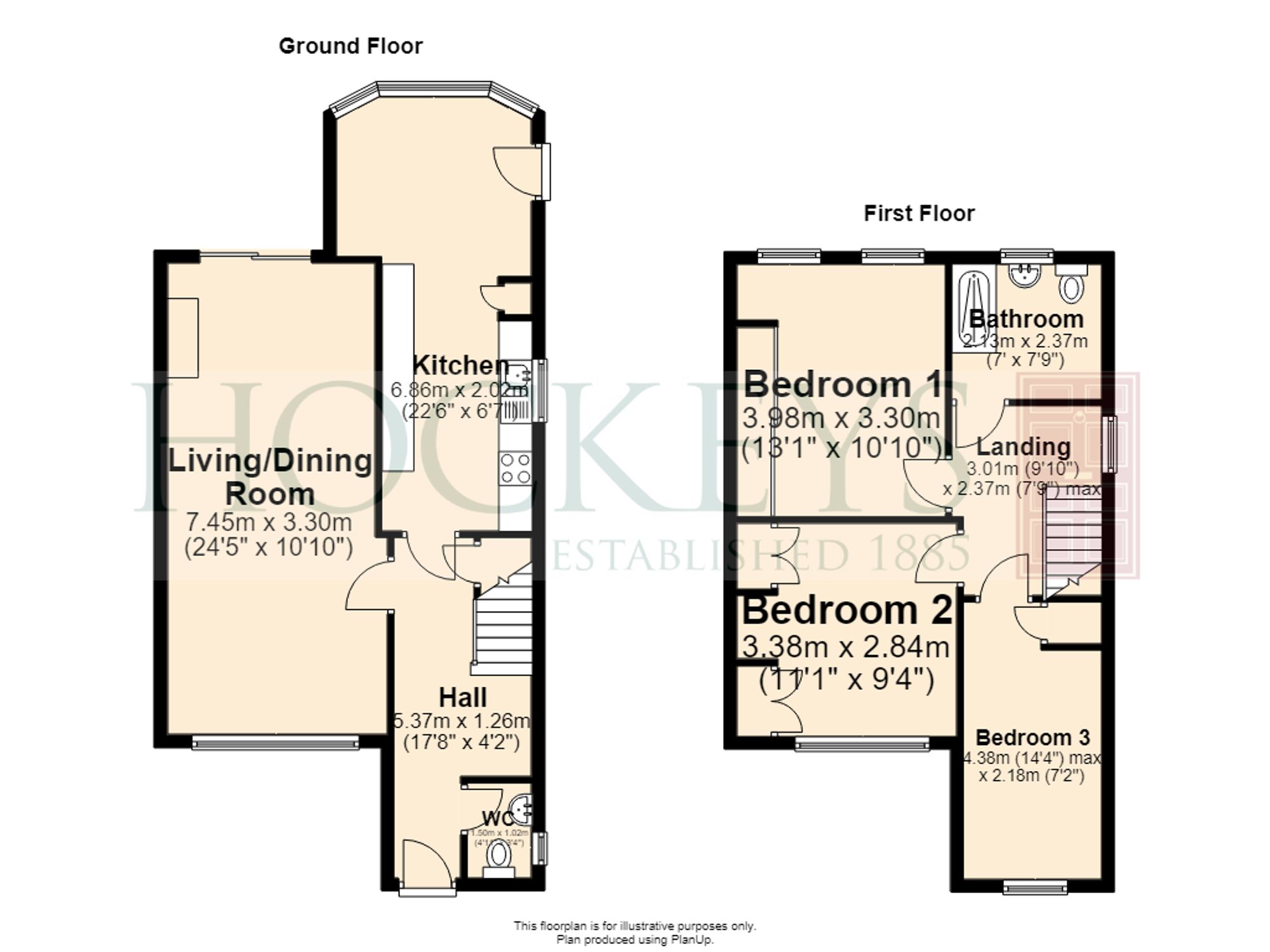 26 Finchams Close, Cambridge floorplan