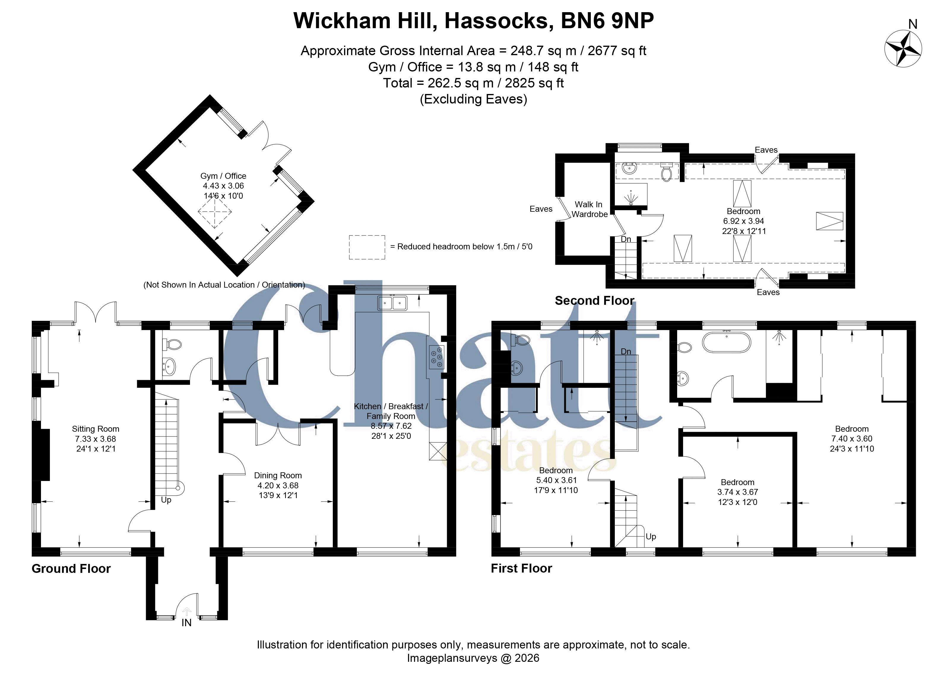 66, Wickham Hill, Hassocks floorplan