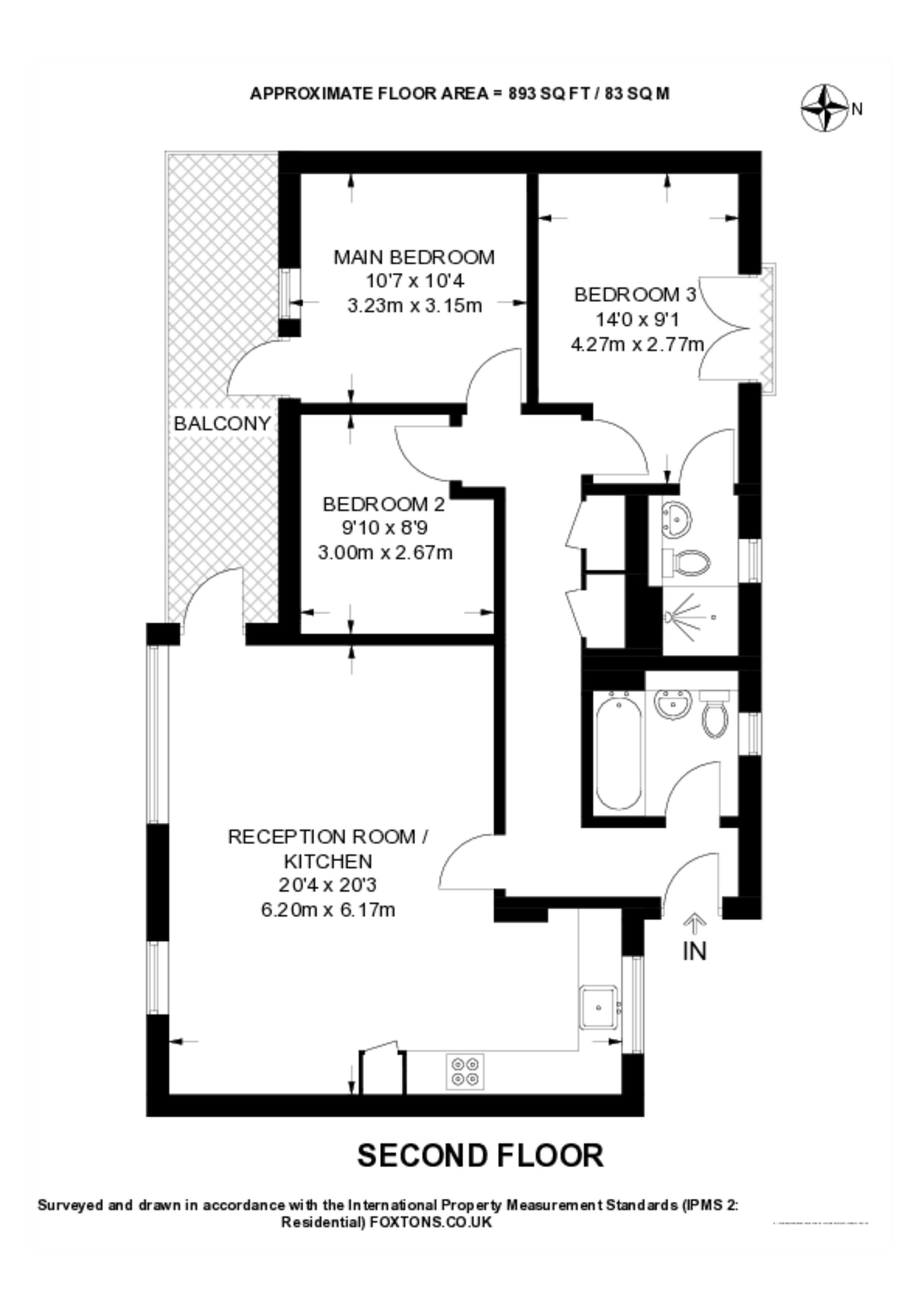 Boundary Lane, Walworth floorplan
