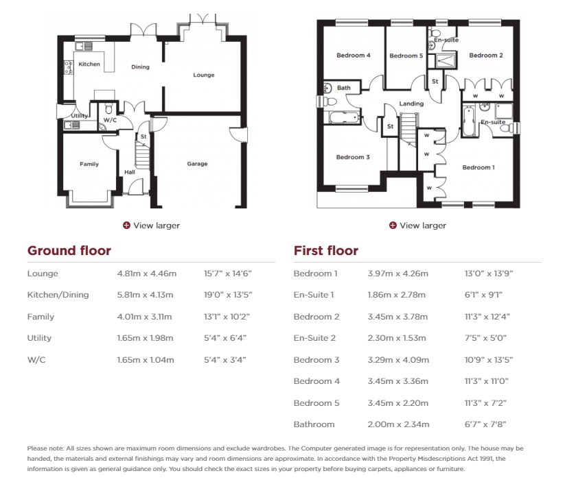 Plot 63 The Regent,, Greenacres Farm, Goosnargh floorplan