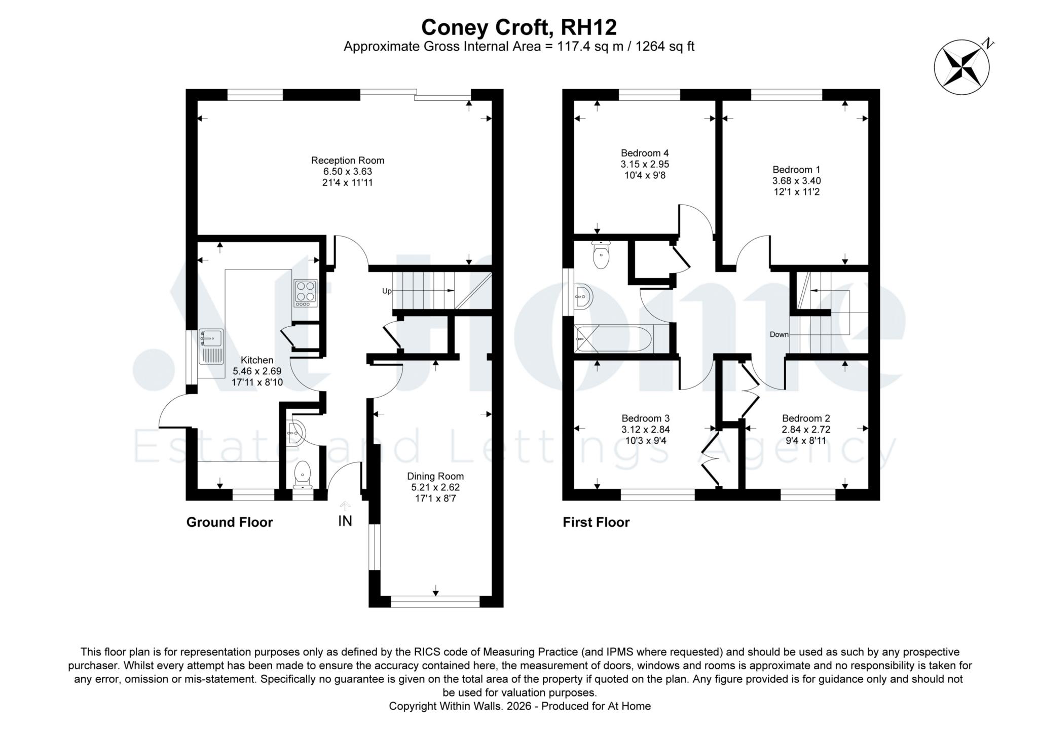 9, Coney Croft, Horsham floorplan