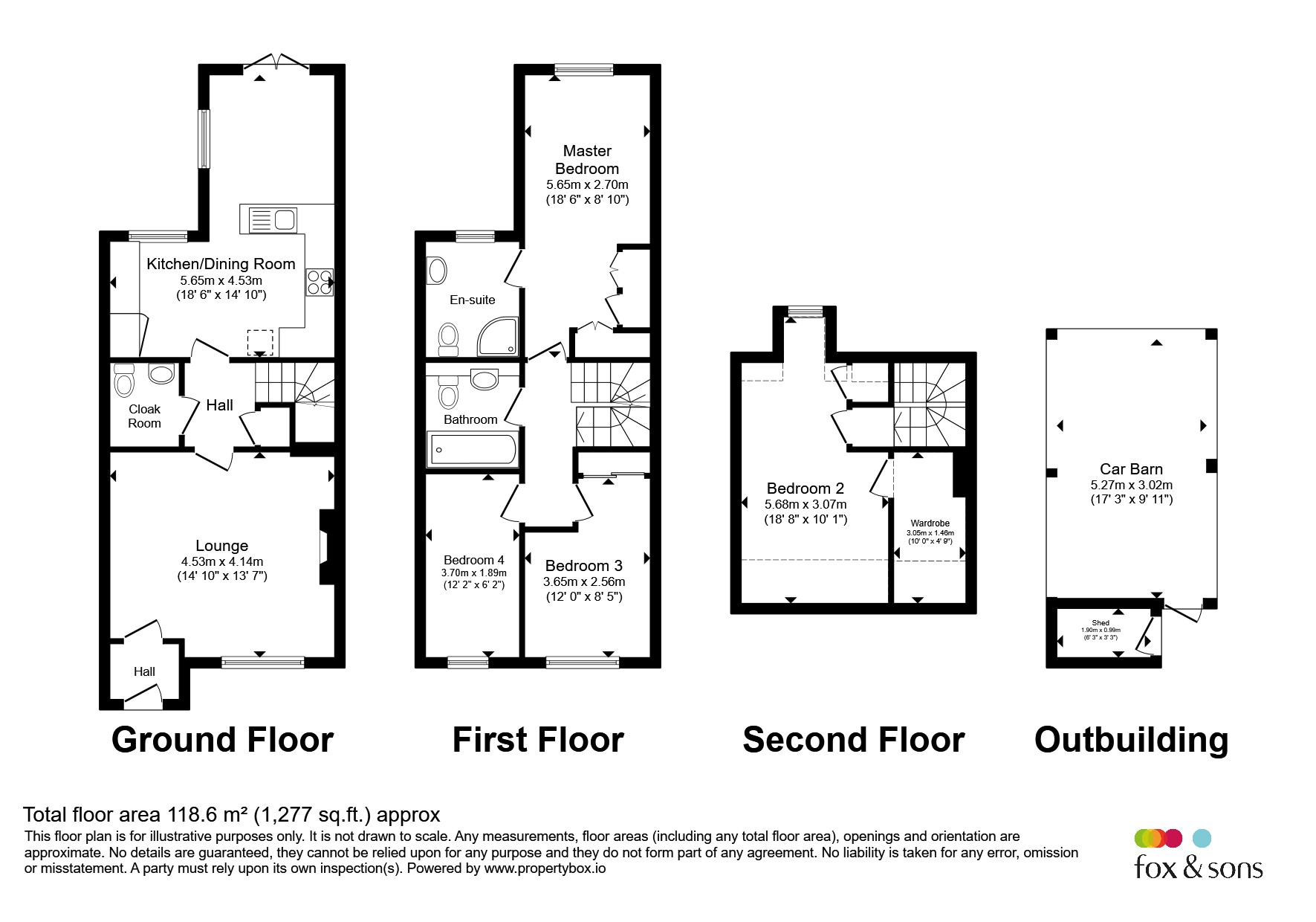 76, Riverside Gardens, Romsey floorplan
