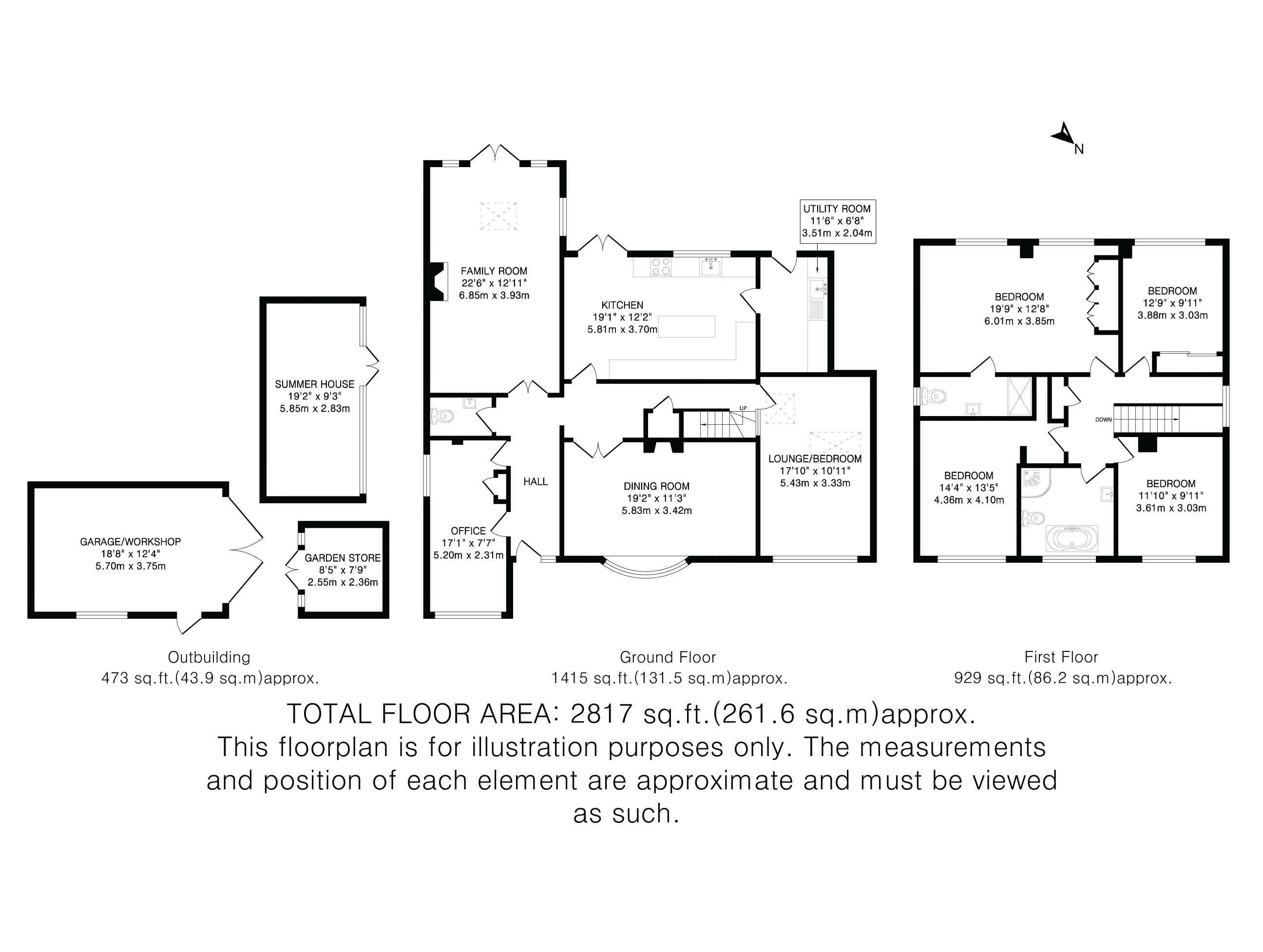 56, Tippendell Lane, St Albans floorplan