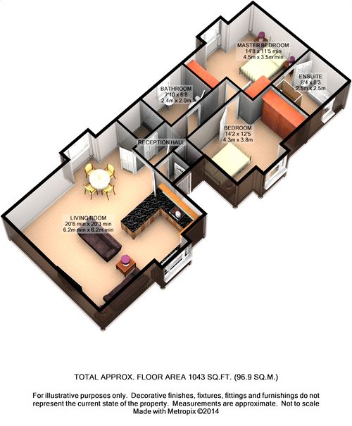 2 Bedrooms Flat to rent in Beechwood Court, West Street Lane, Carshalton SM5