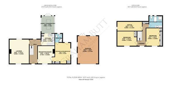 `Wisteria Cottage,, The Street, East Preston floorplan