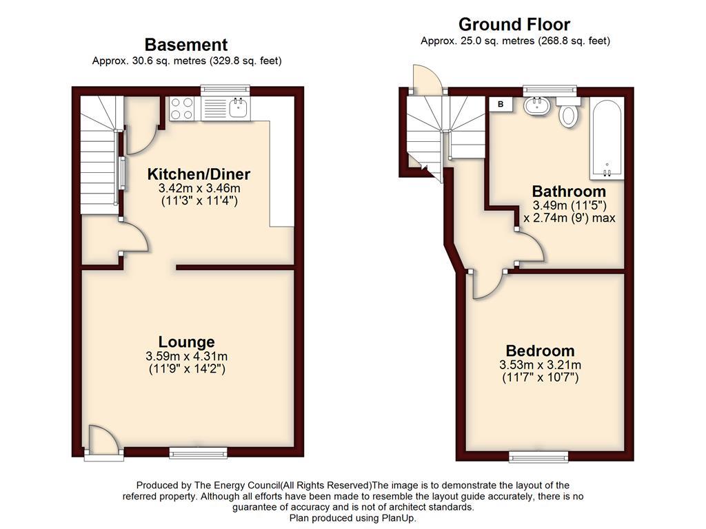 1 Bedrooms Maisonette for sale in Edwin Street, Gravesend, Kent DA12