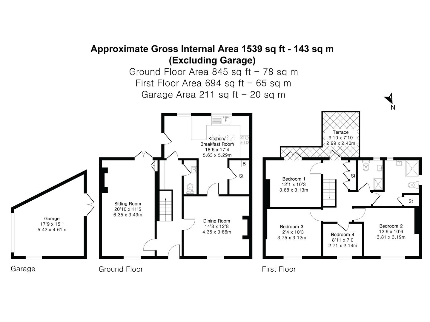Pelistry House, Okehampton floorplan