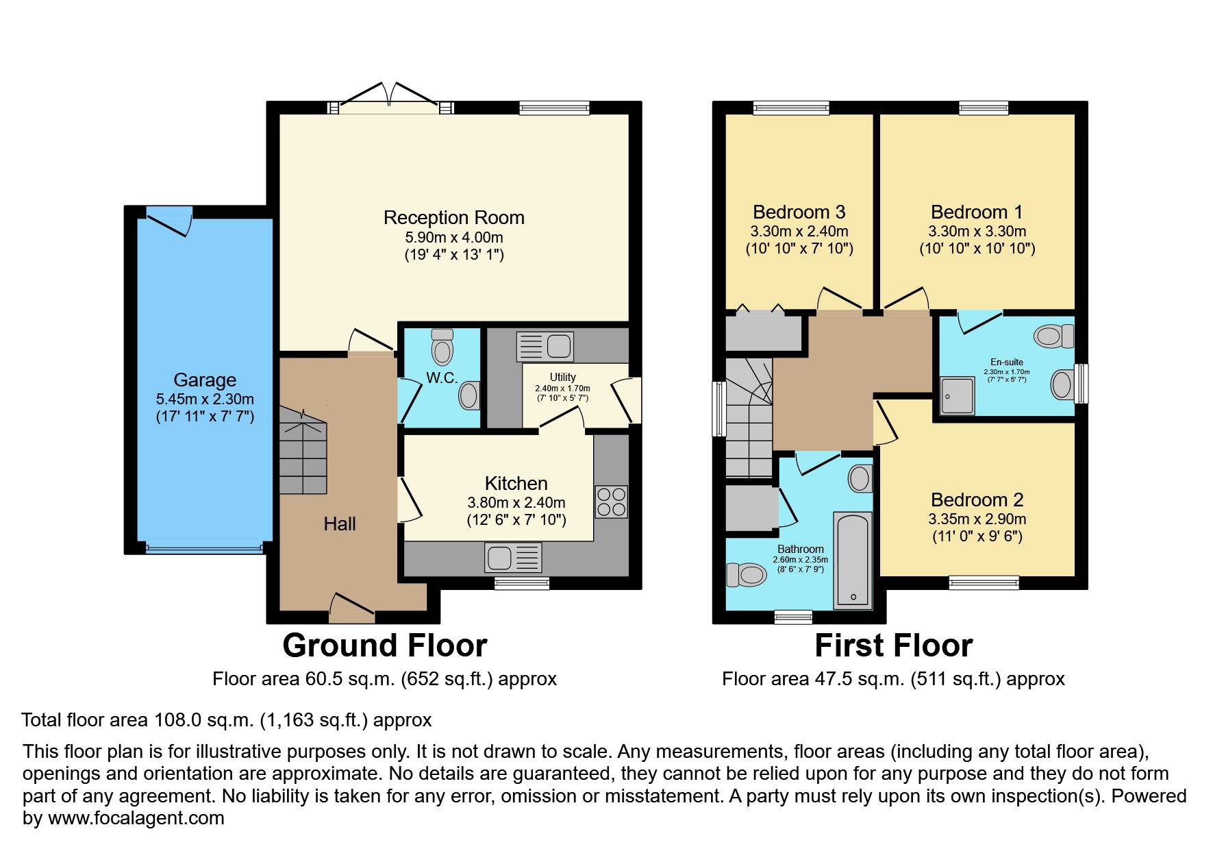18, Cedarwood Place, Lancaster floorplan