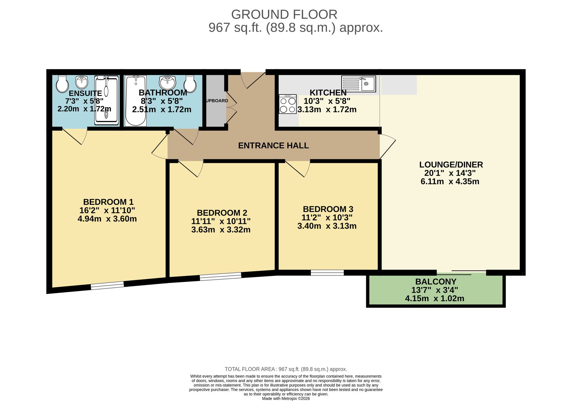 Kepwick 211, Peasholm Gap, Scarborough floorplan