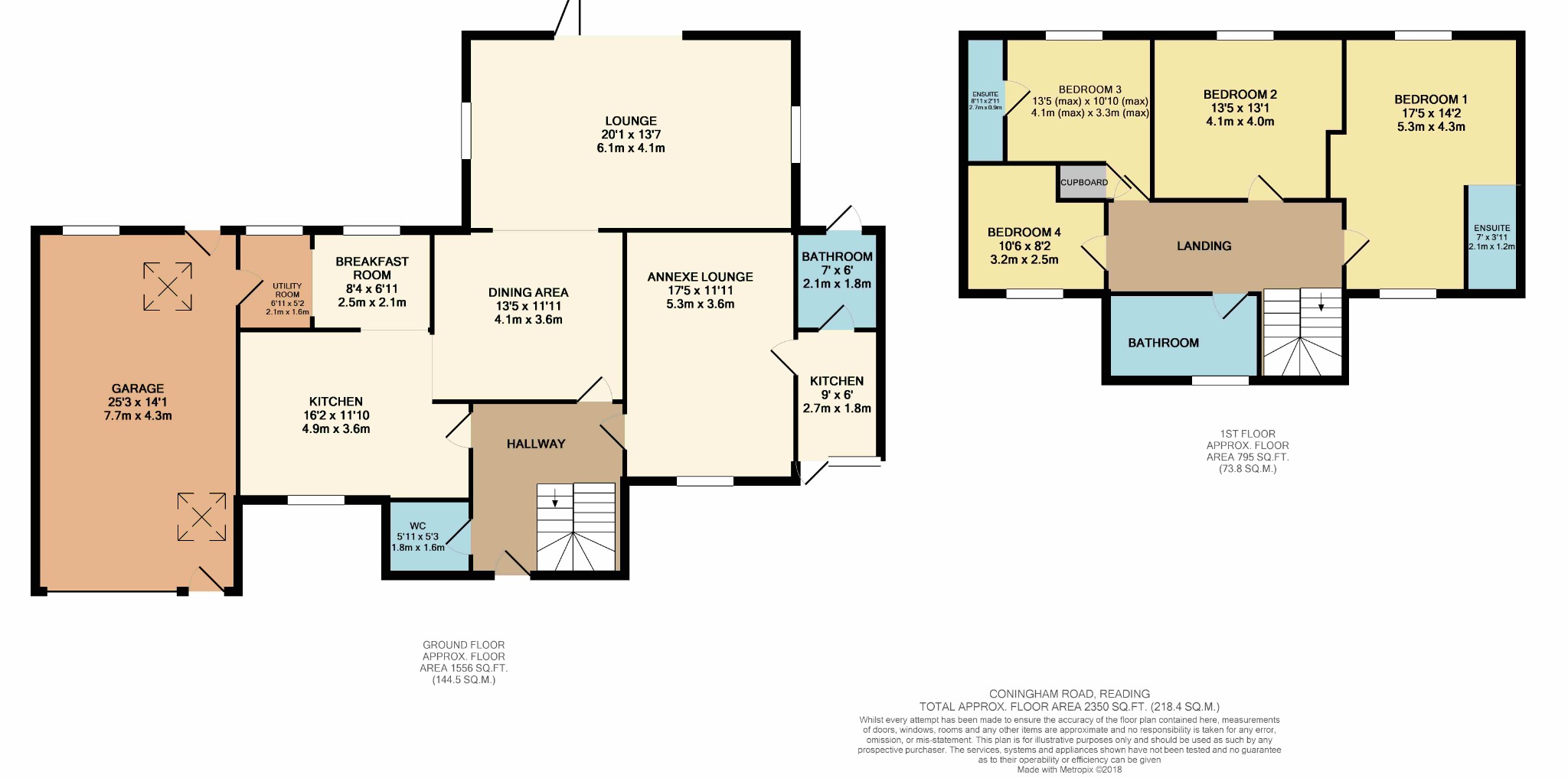 5 Bedrooms Detached house for sale in Coningham Road, Reading RG2