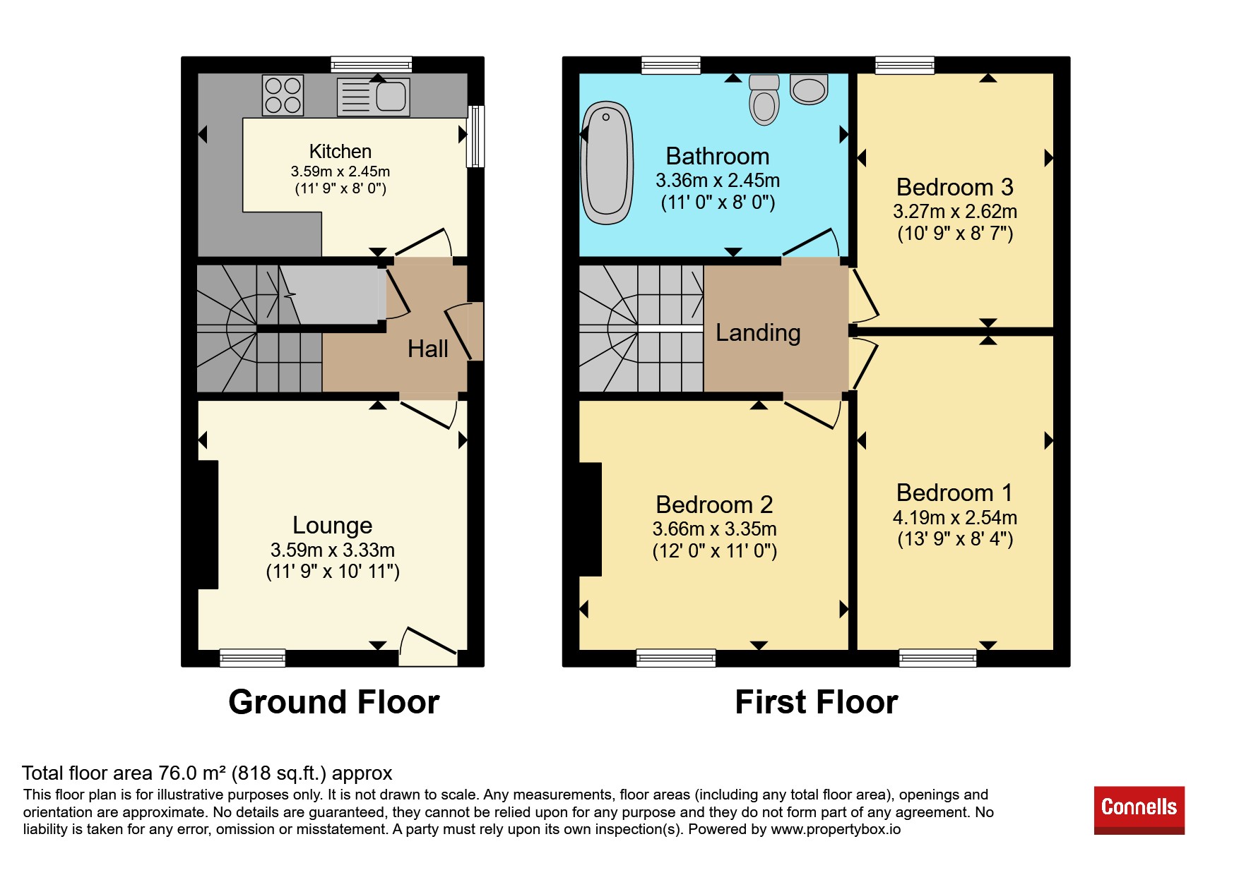 101, Dudley Road, Grantham floorplan