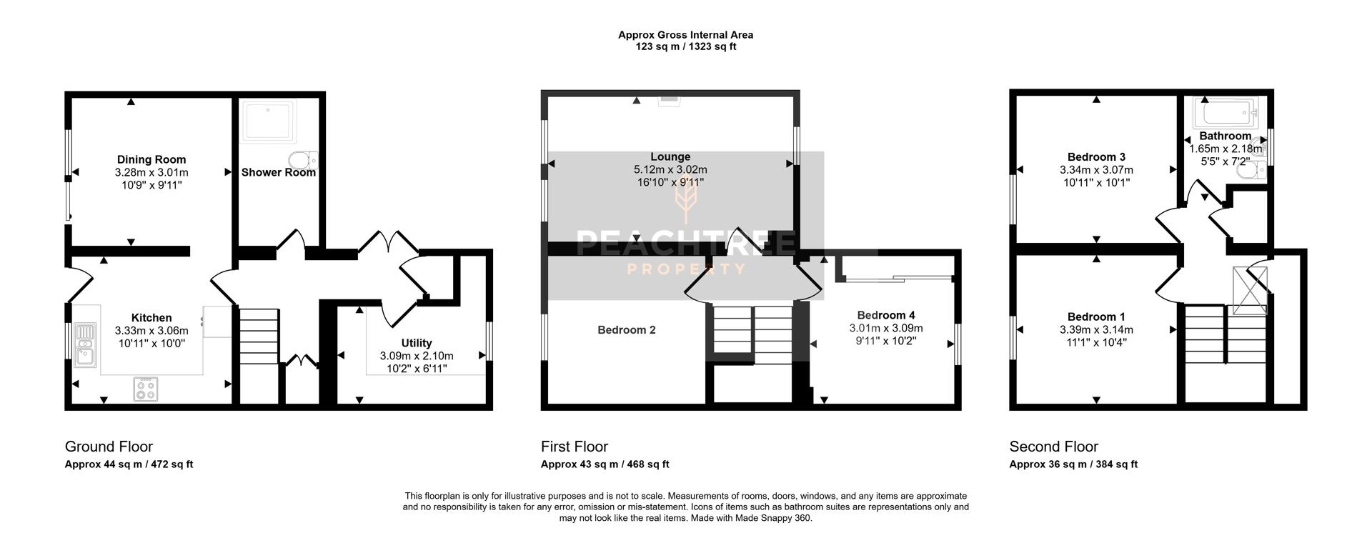 62, Mains Wood, Erskine floorplan