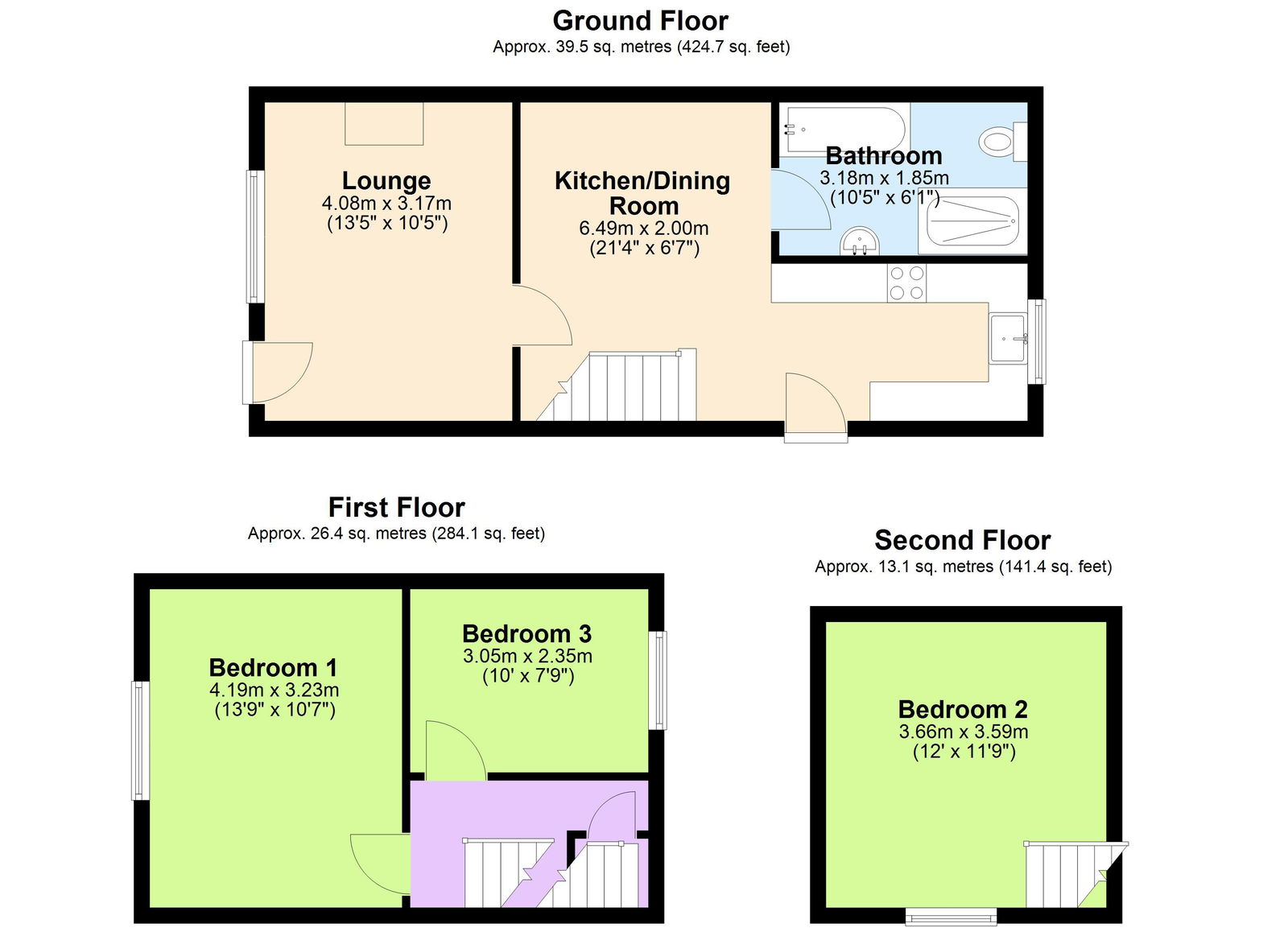 Breckles, Pashley Road, Wadhurst floorplan