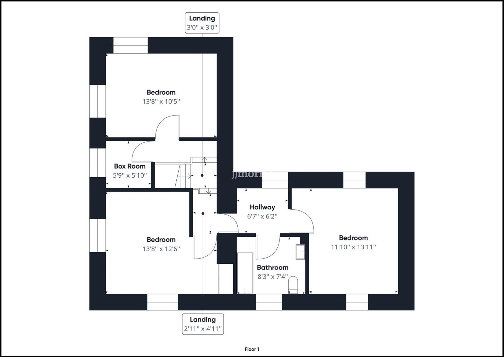 Rising Sun The Ridgeway, Tenby floorplan