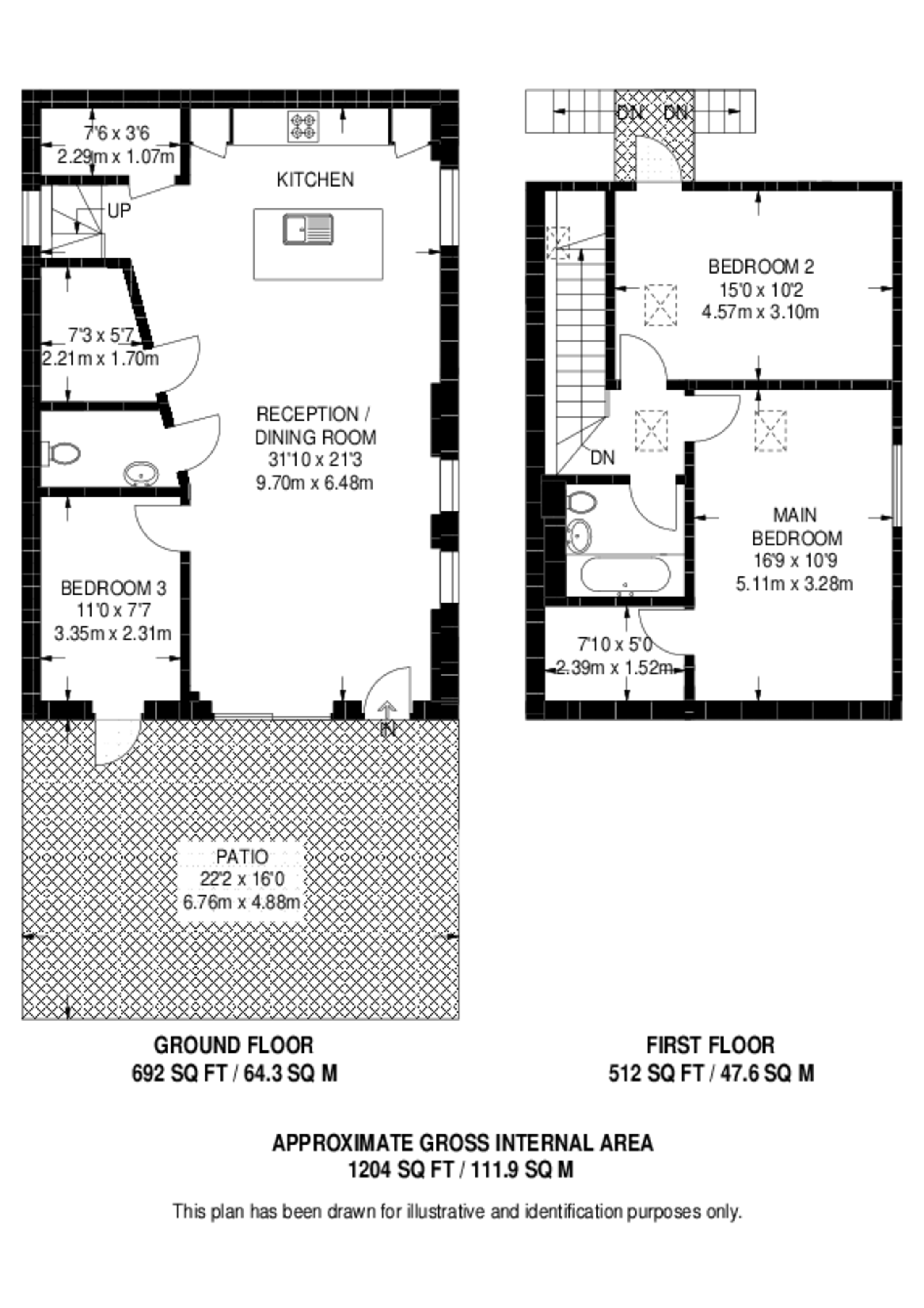 Maplehurst Place, Coulsdon floorplan