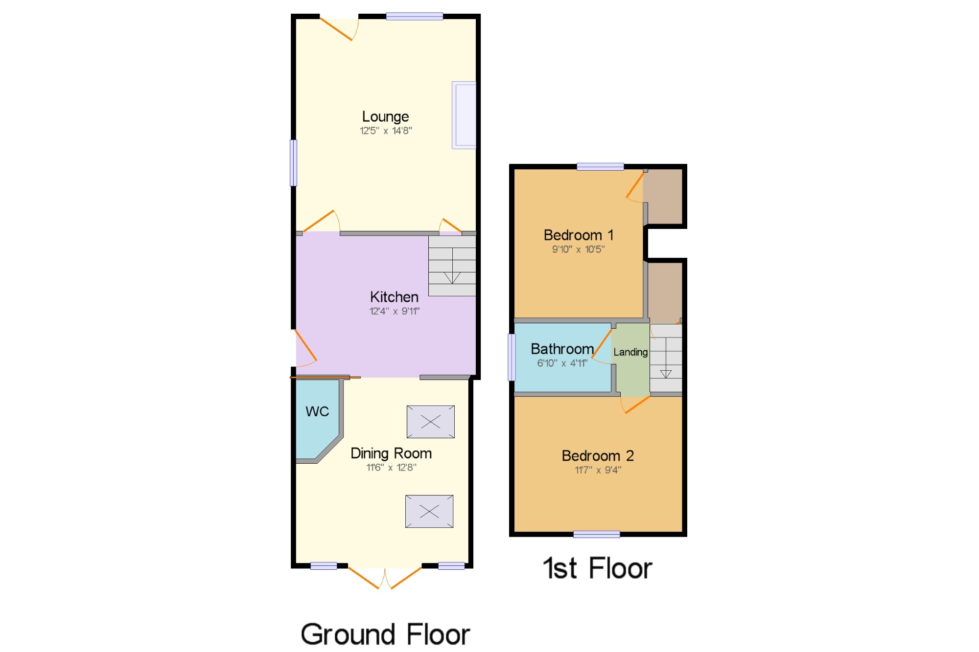 2 Bedrooms End terrace house for sale in Fair Lane, Robertsbridge, East Sussex TN32