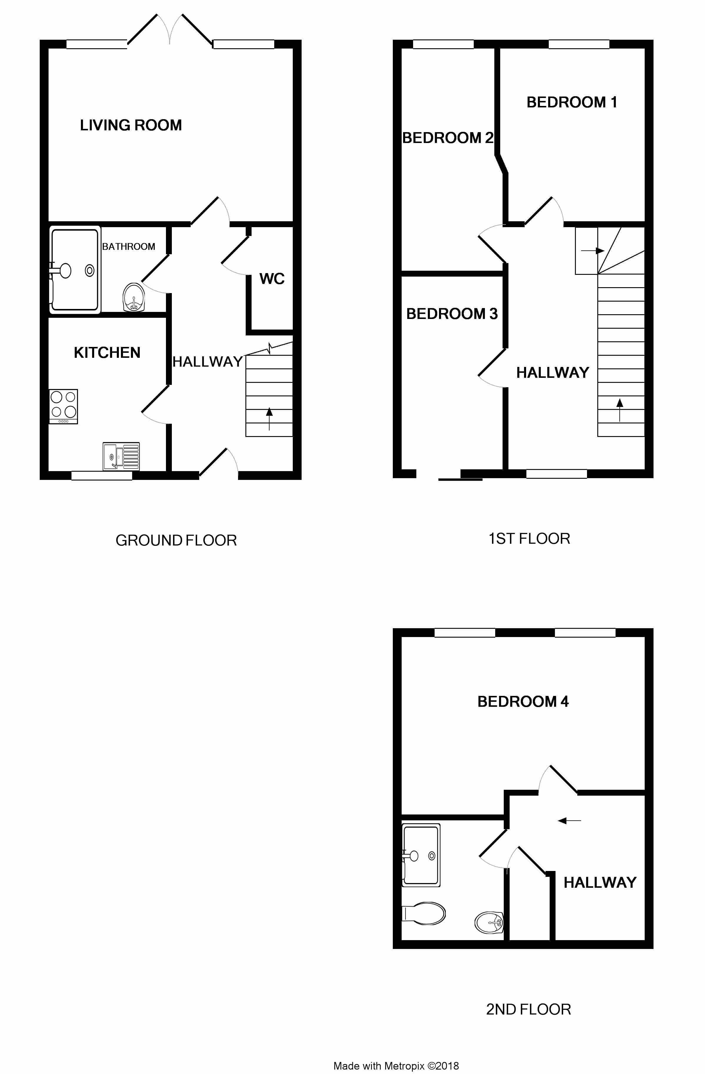 Casson Drive, Bristol floorplan