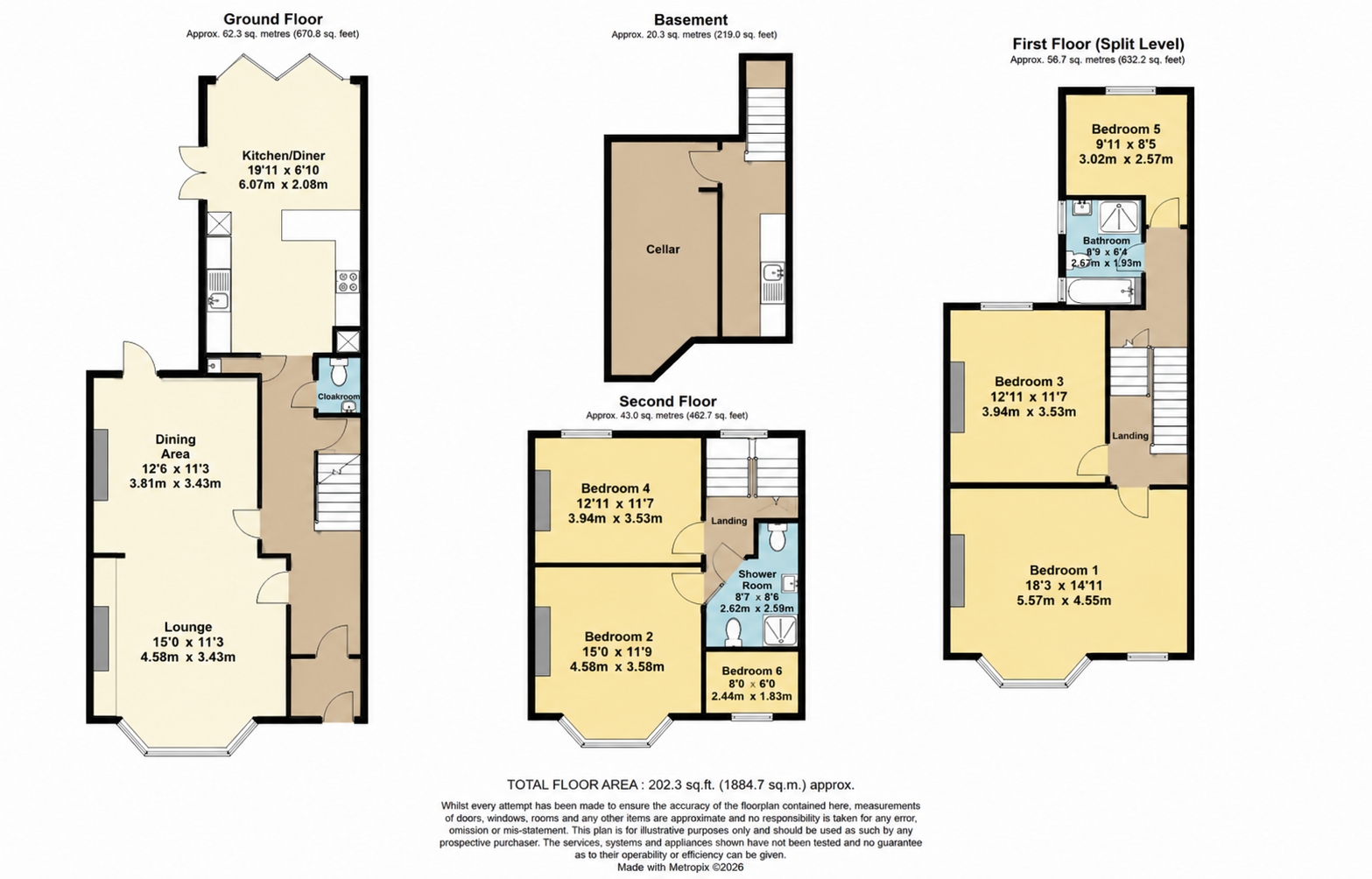 13, Hatfeild Road, Kent floorplan